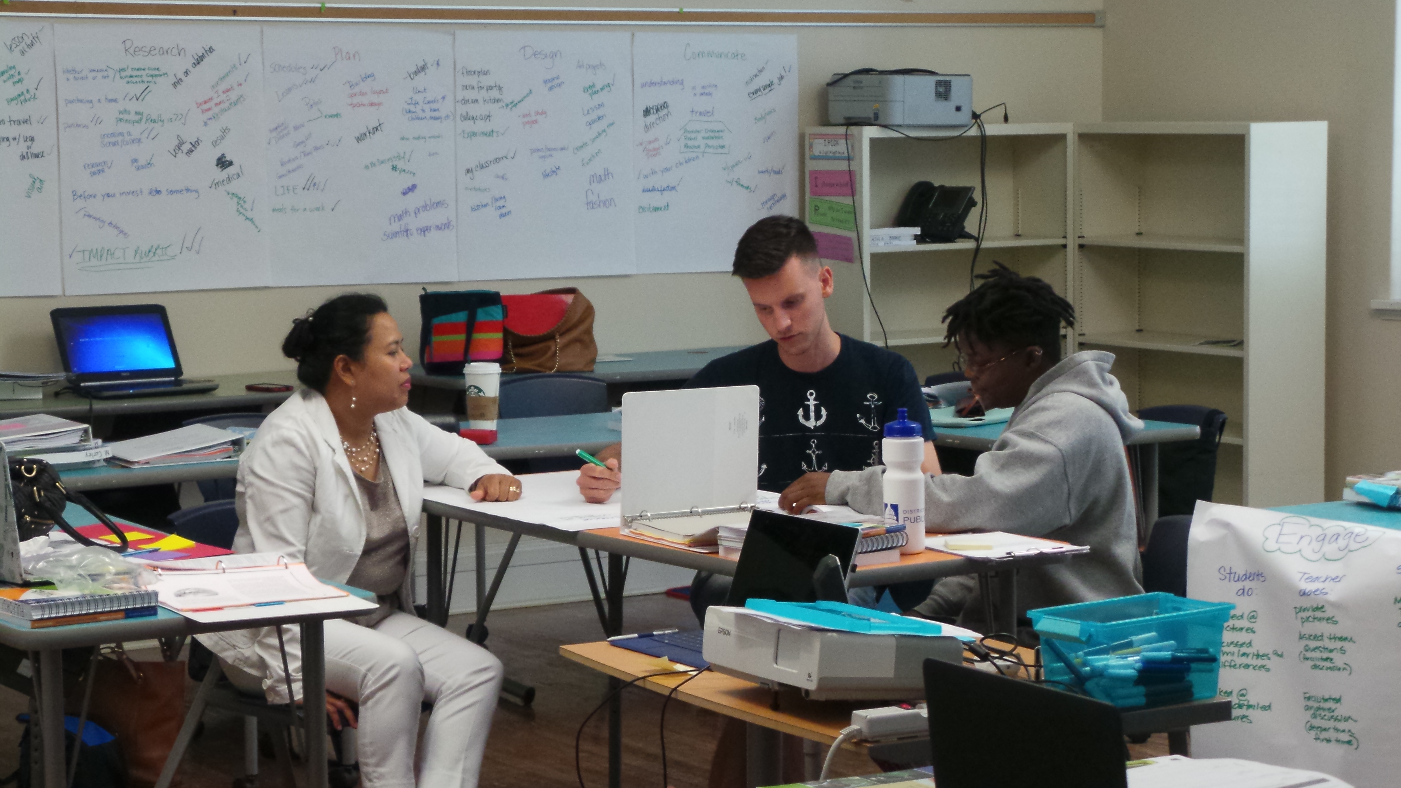 DCPS and Inspired Teacher Leaders introduce Cornerstones at district-wide PD days