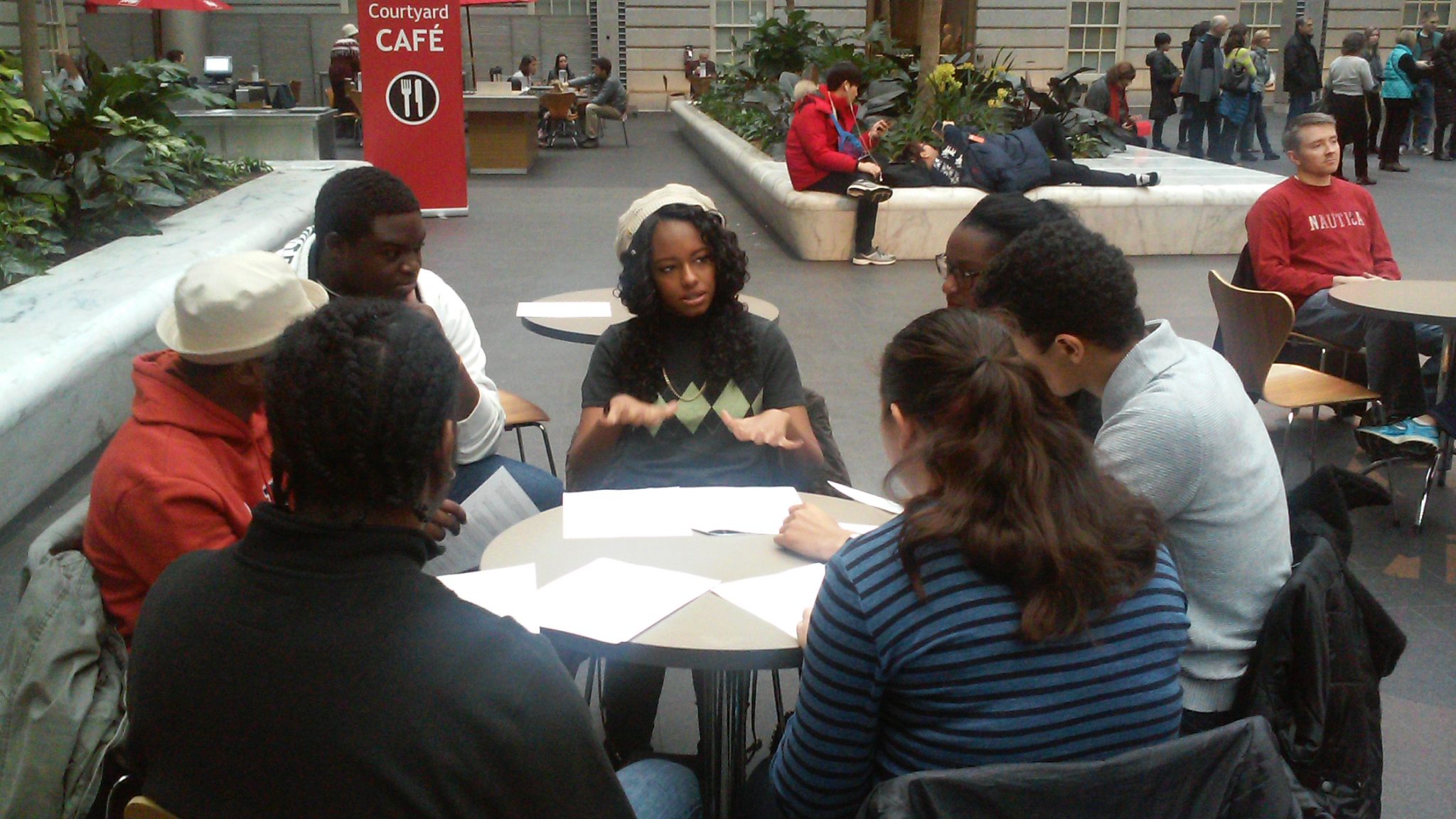 Real World History and Maret students organize discussion of Selma